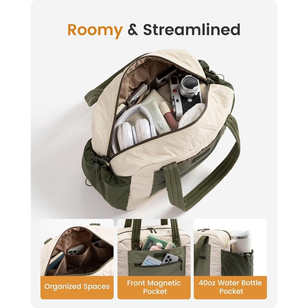 Functional Lightweight Duffle Bag With Machine Wa… - image 3